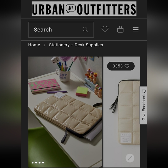 🔮3/$30 UO 16" Laptop Sleeve - Picture 4 of 5